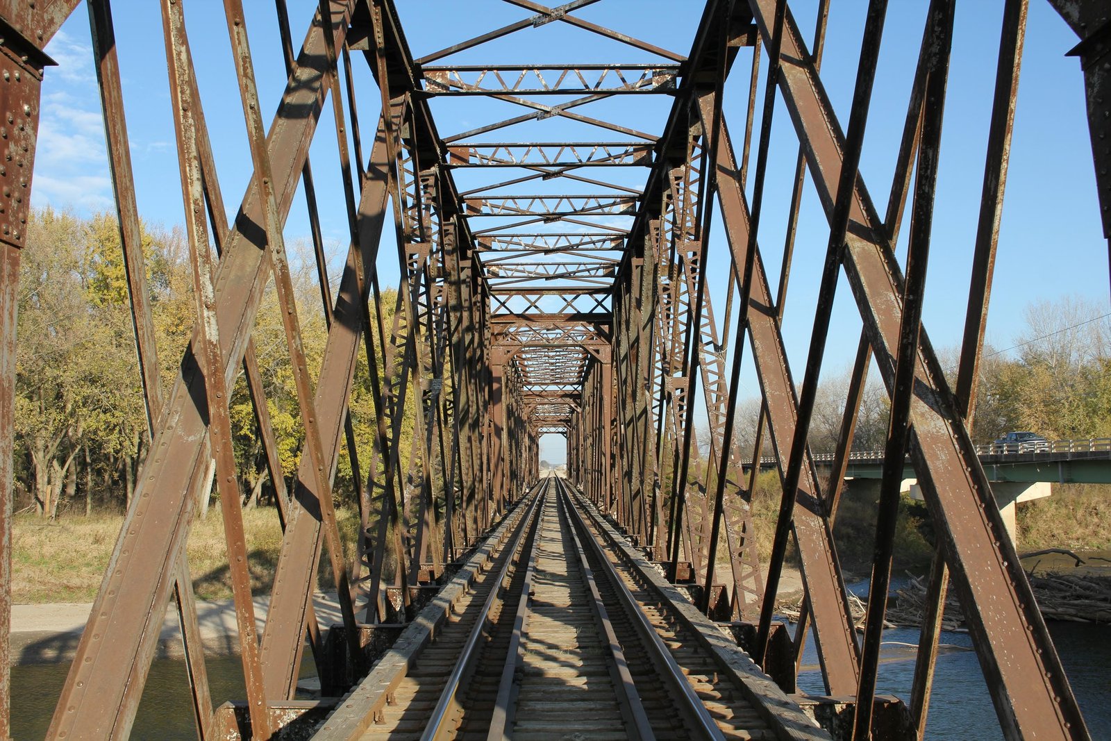 Inside truss